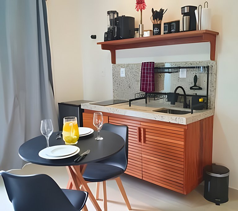 Studio Dendê - 100m from Concha Beach with Rooftop