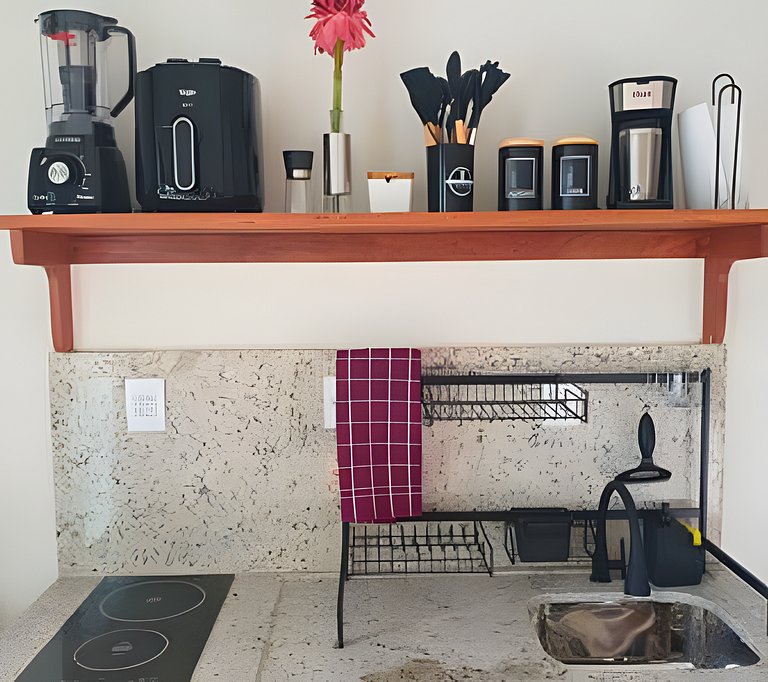 Studio Dendê - 100m from Concha Beach with Rooftop