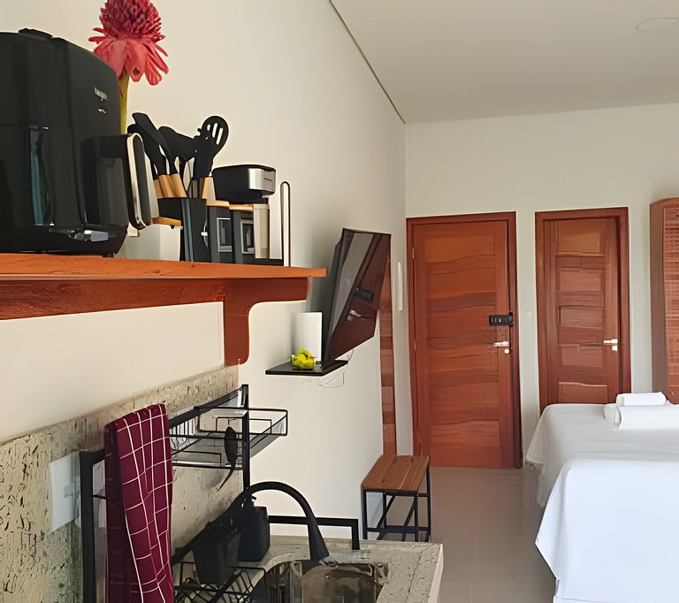 Studio Dendê - 100m from Concha Beach with Rooftop