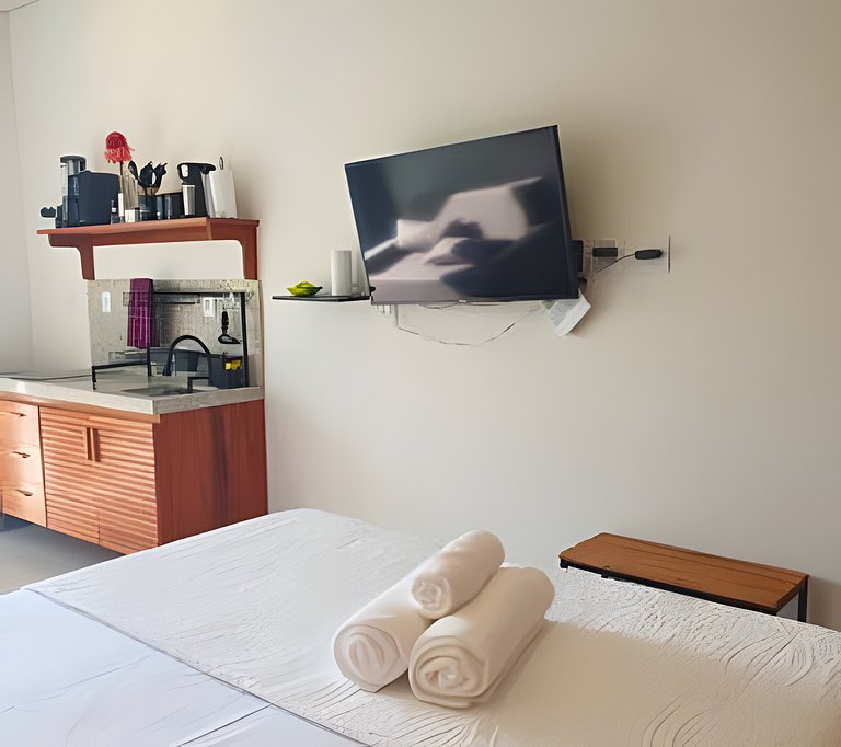 Studio Dendê - 100m from Concha Beach with Rooftop