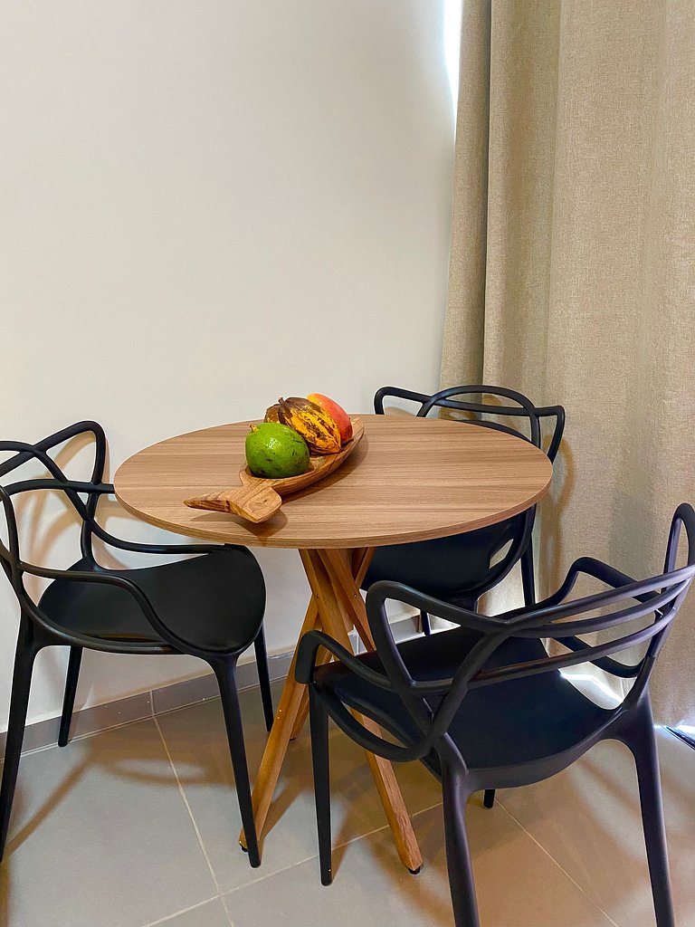 Studio Solar - Ótima localização e muito conforto