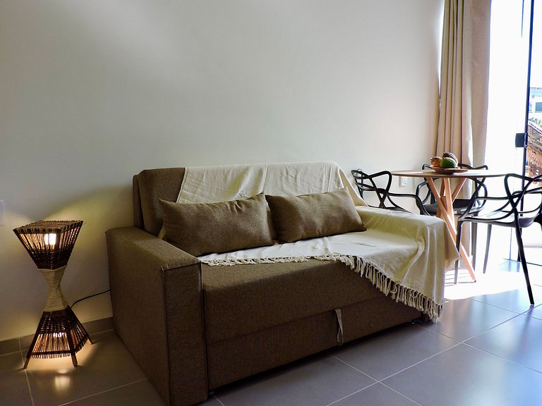 Studio Solar - Ótima localização e muito conforto