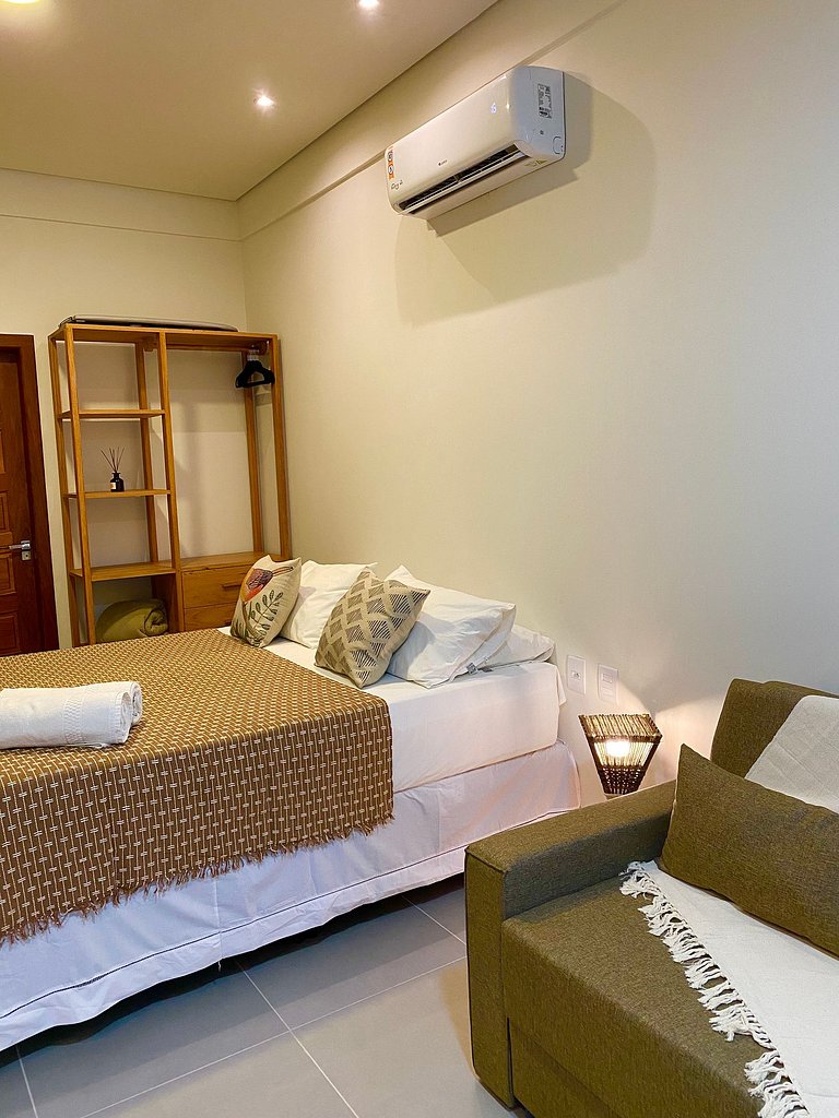Studio Solar - Ótima localização e muito conforto
