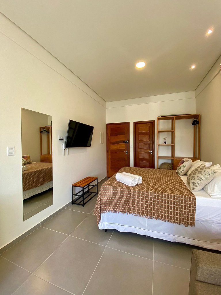 Studio Solar - Ótima localização e muito conforto