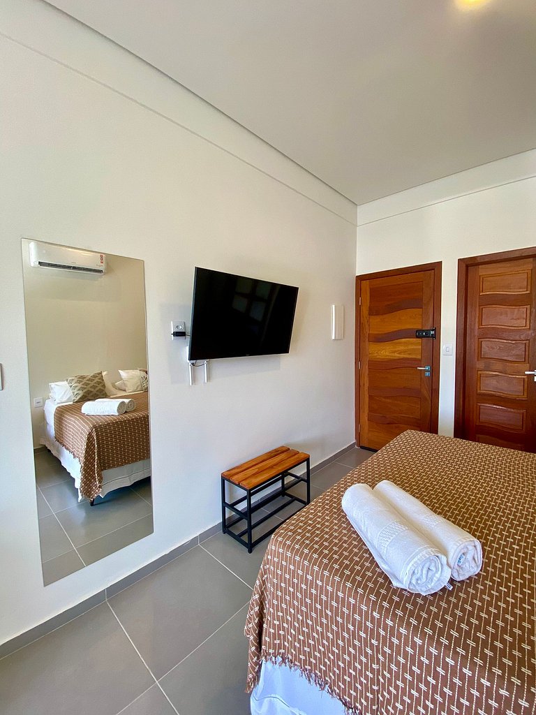 Studio Solar - Ótima localização e muito conforto