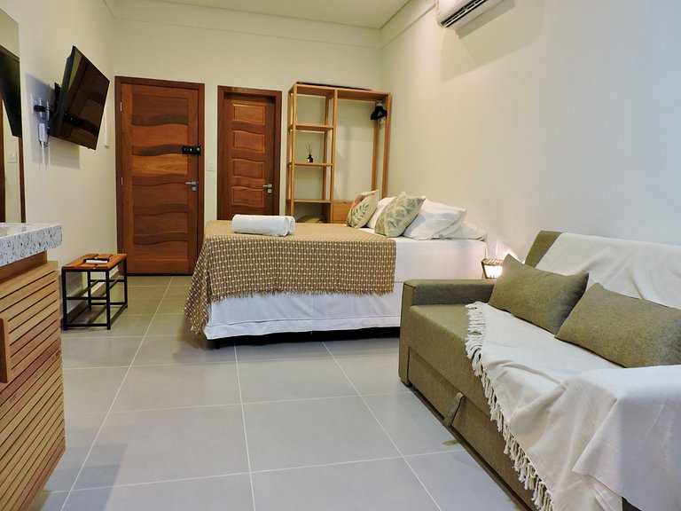 Studio Solar - Ótima localização e muito conforto