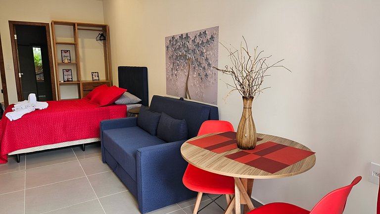 Studio Cherry - Ótima localização e muito conforto