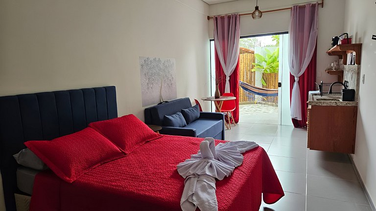 Studio Cherry - Ótima localização e muito conforto