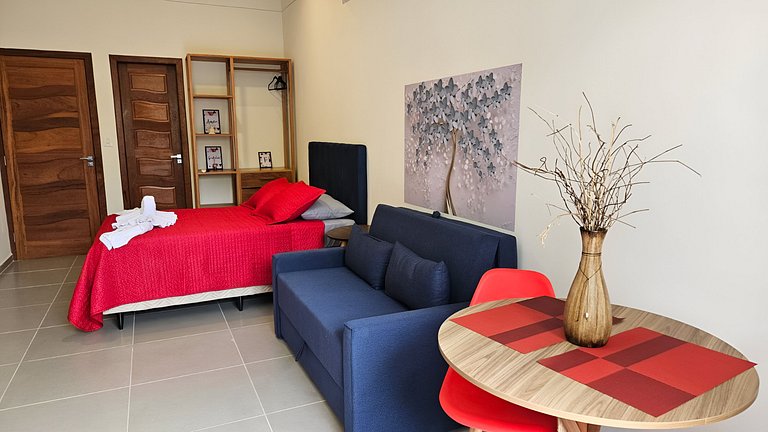 Studio Cherry - Ótima localização e muito conforto