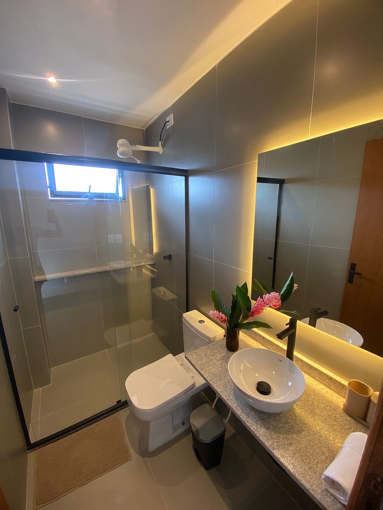 Visgo: Apê Superior Moderno Vista Piscina no Centro