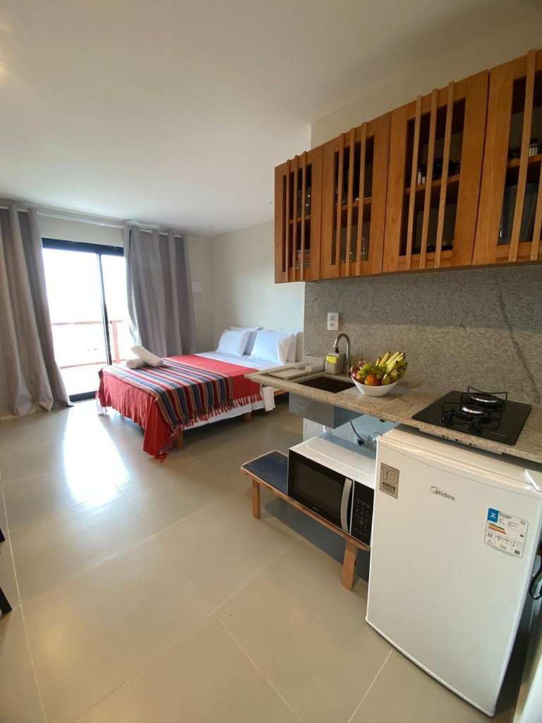 Visgo: Studio Superior com Vista Incrível do Mar