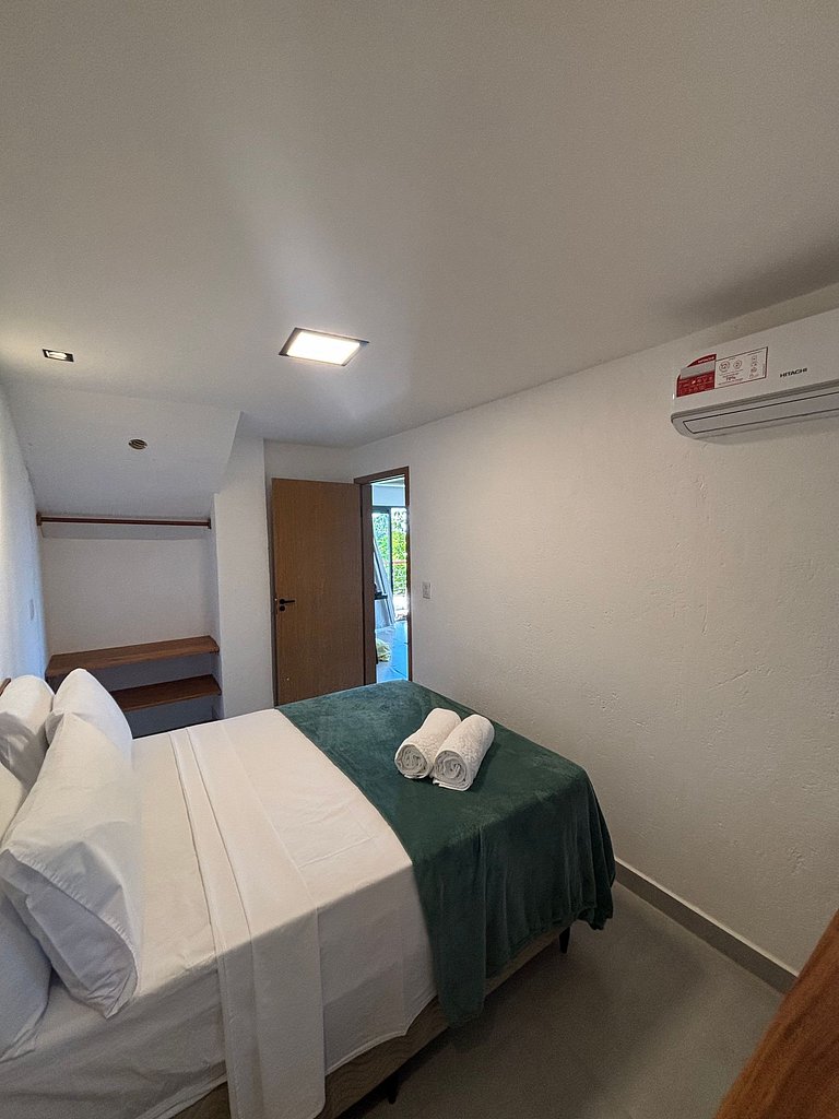 Visgo: Apê 2 Quartos com Vista Piscina e Natureza