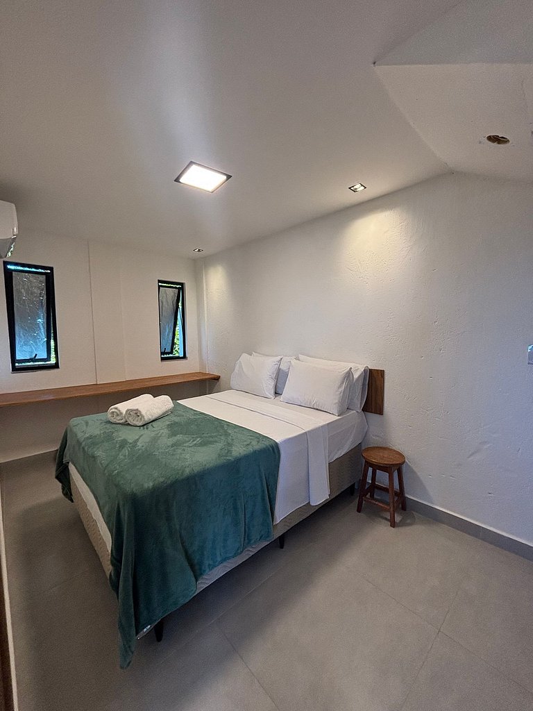 Visgo: Apê 2 Quartos com Vista Piscina e Natureza
