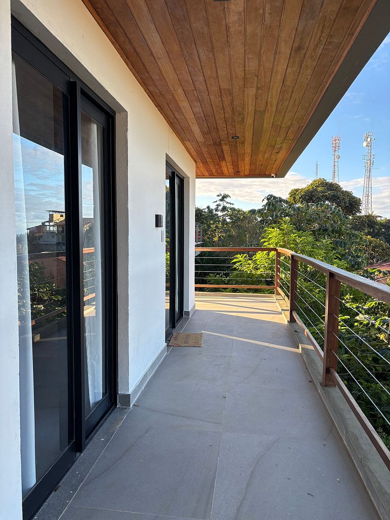 Visgo: Apê 2 Quartos com Vista Piscina e Natureza