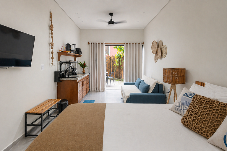 Flat Ana: lindo, moderno e próximo Praia da Concha